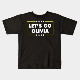 Let's Go Olivia Kids T-Shirt